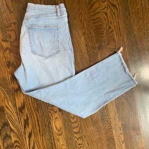 Uniqlo High-Rise Boyfriend Straight Jeans